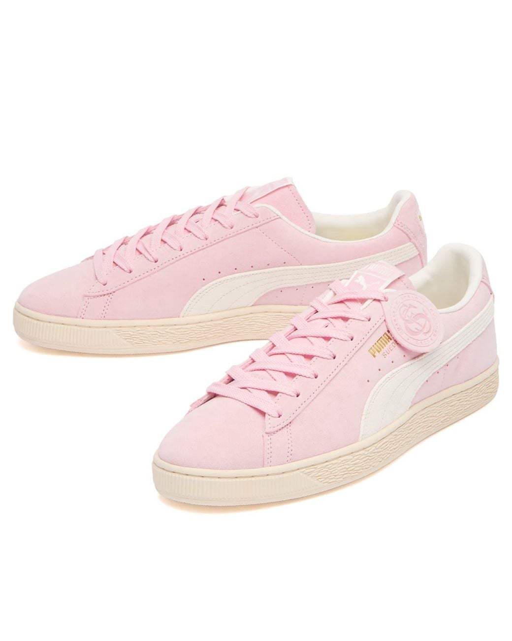 PUMA Pink Suede Charles F. Stead Sneaker for men