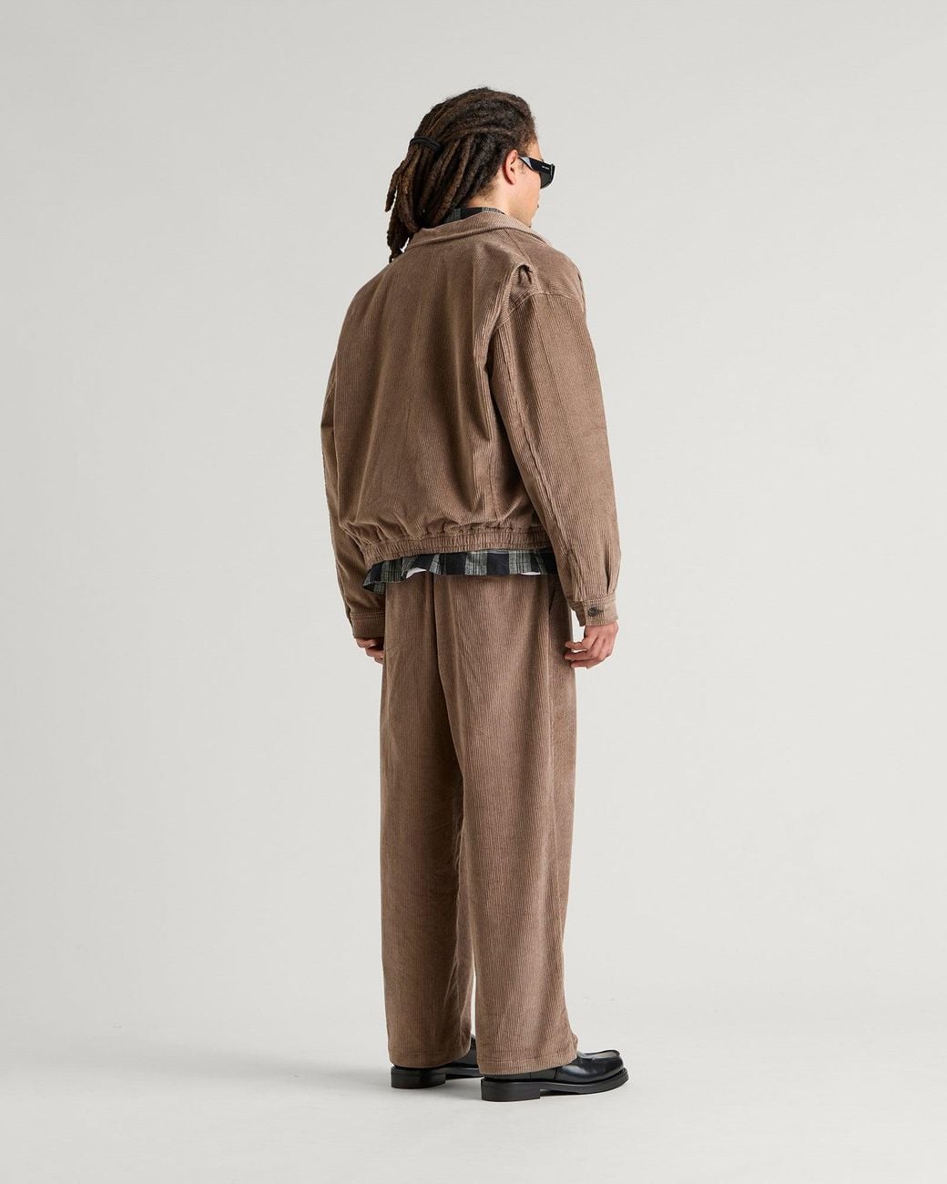 END. Cord Monogram Jacket in Brown for Men | Lyst