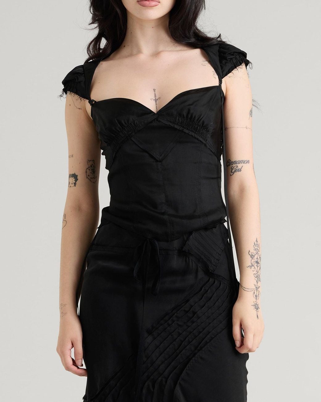 KNWLS Black Beth Blouse