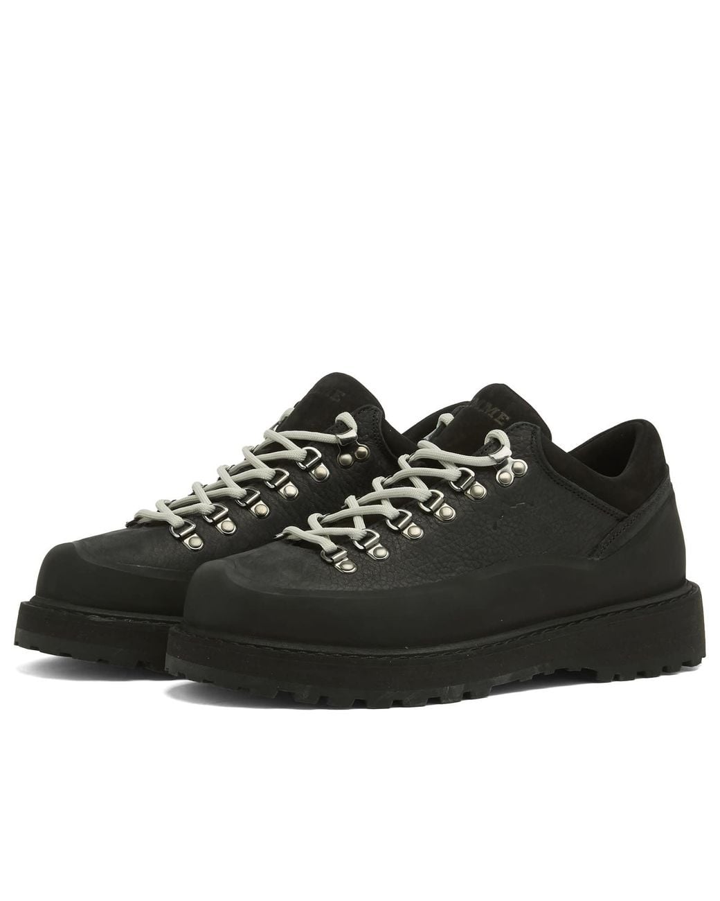 Diemme Black Cornaro Gomma Hiking Shoe for men