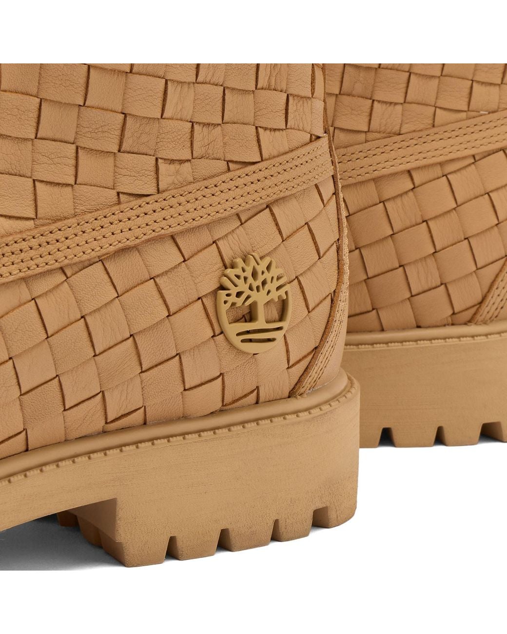 Timberland Brown 6 Inch Woven Lace Boot for men