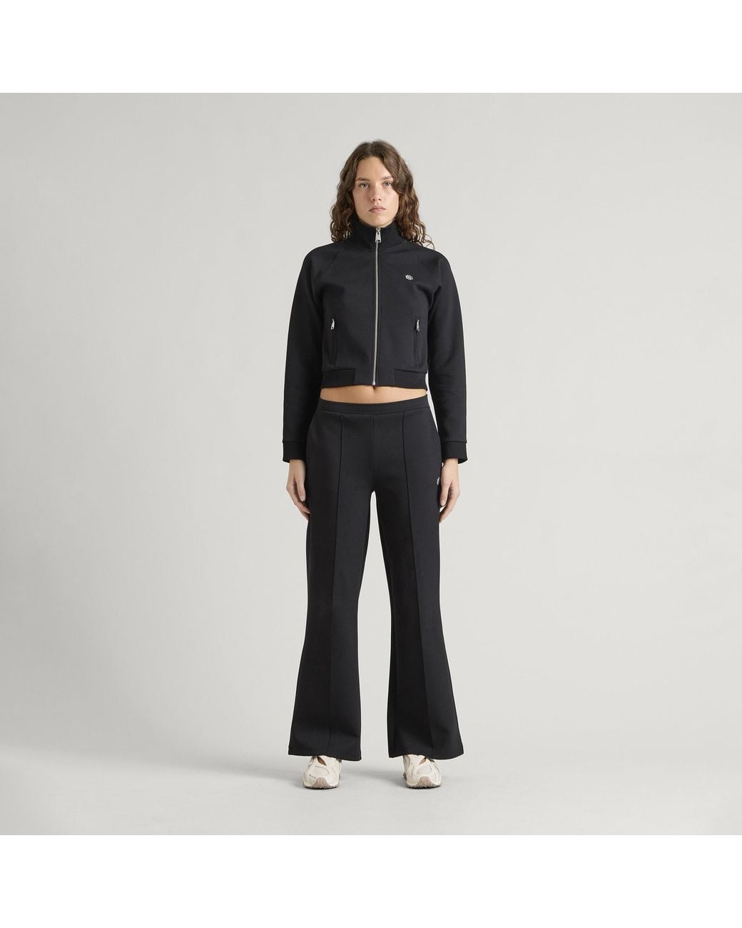 END. Black Compact Trackpant