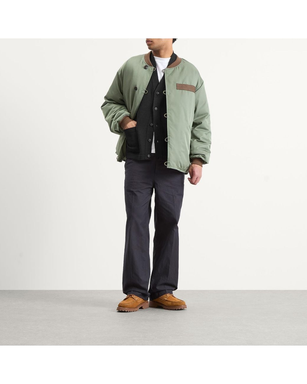 Visvim Black Selmer Cardigan for men