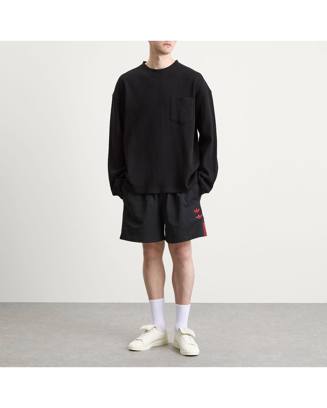 adidas X Willy Chavarria Gym Short in Black for Men | Lyst UK