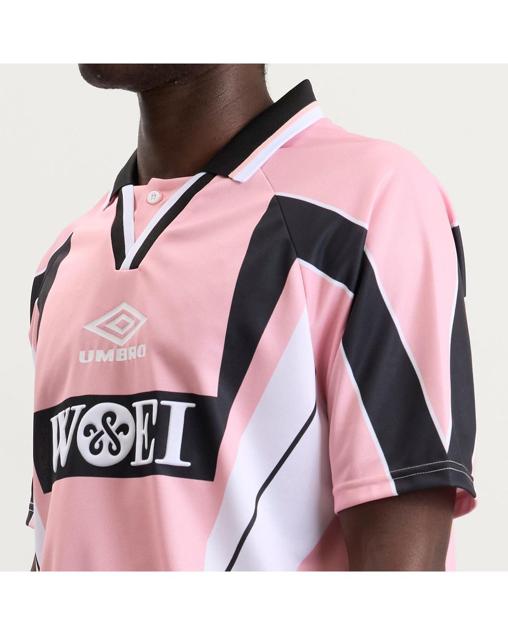 Umbro Pink X Woei Away Jersey Top for men