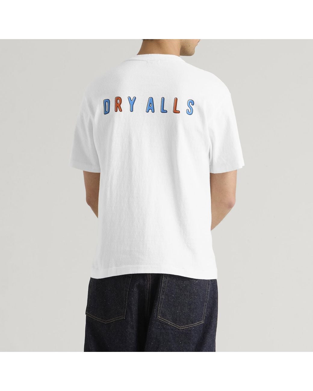 Human Made White Heart Logo T-Shirt for men
