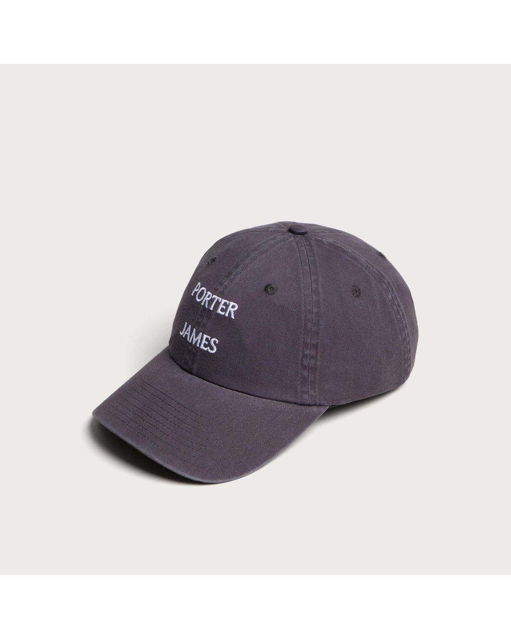 Porter James Blue Serif Dad Cap for men