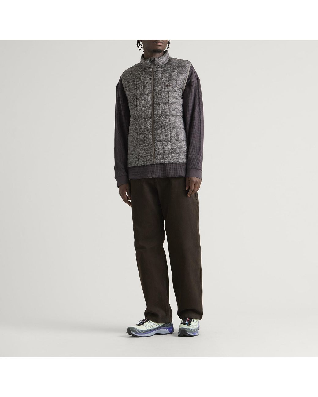 Gramicci Gray G-Zero Primaloft Vest for men