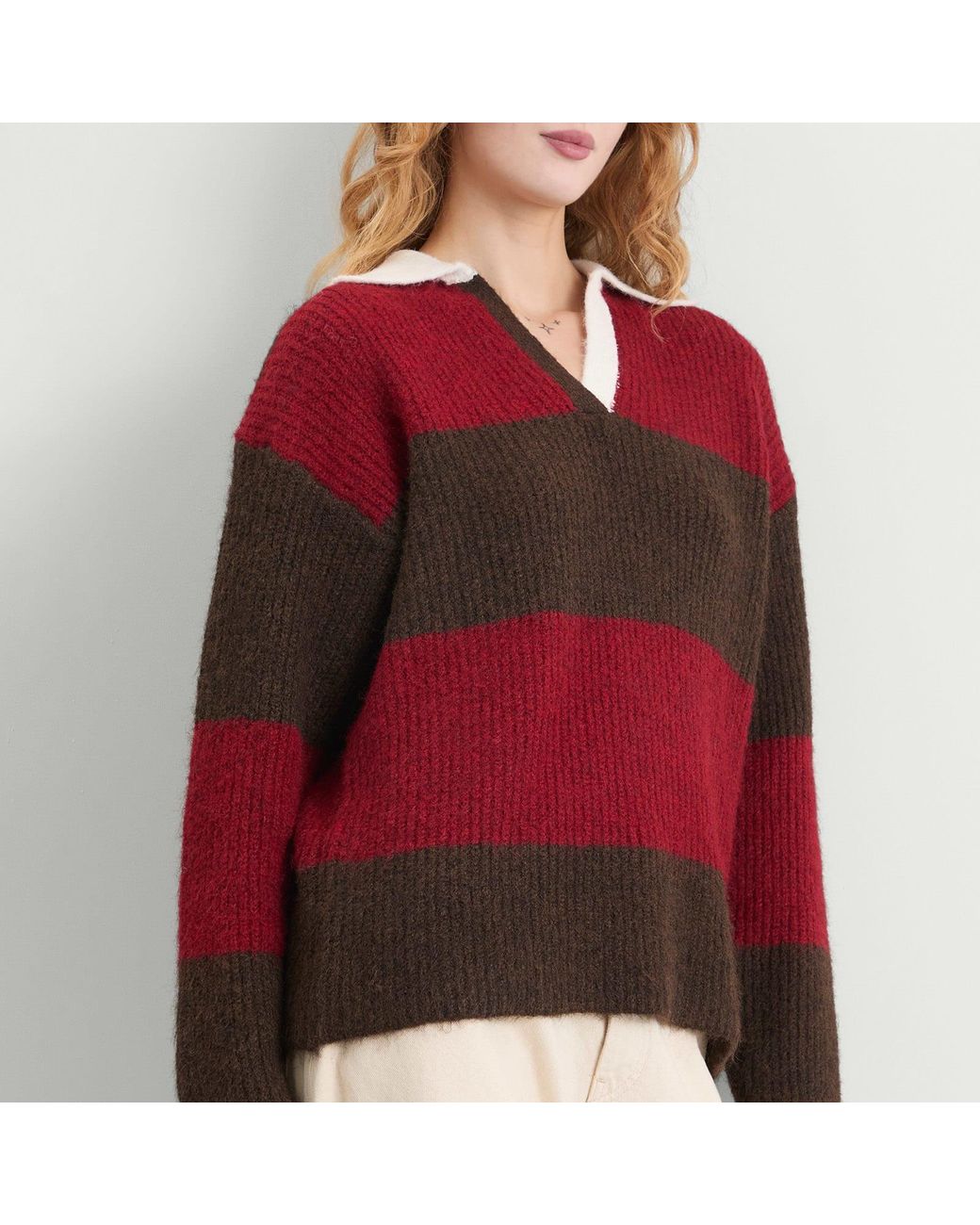 4th & Reckless Red Ruby Jumper