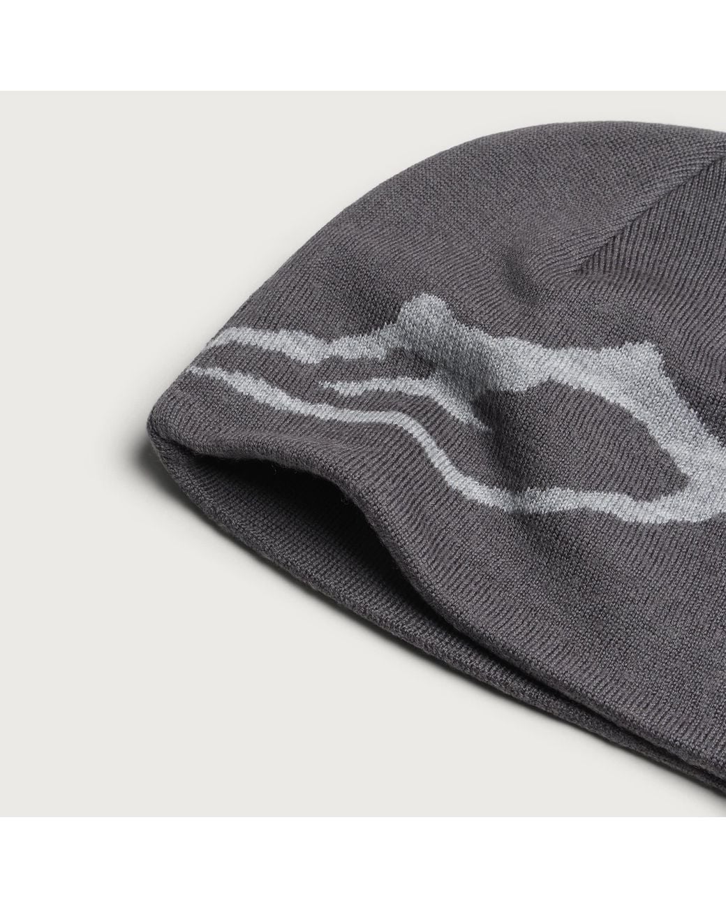 Mellow Clo Gray Everyday Merino Beanie for men