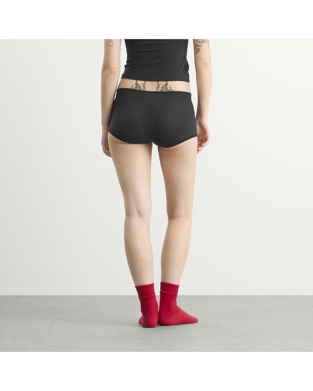 Skims Black Fits Everybody Boyshort