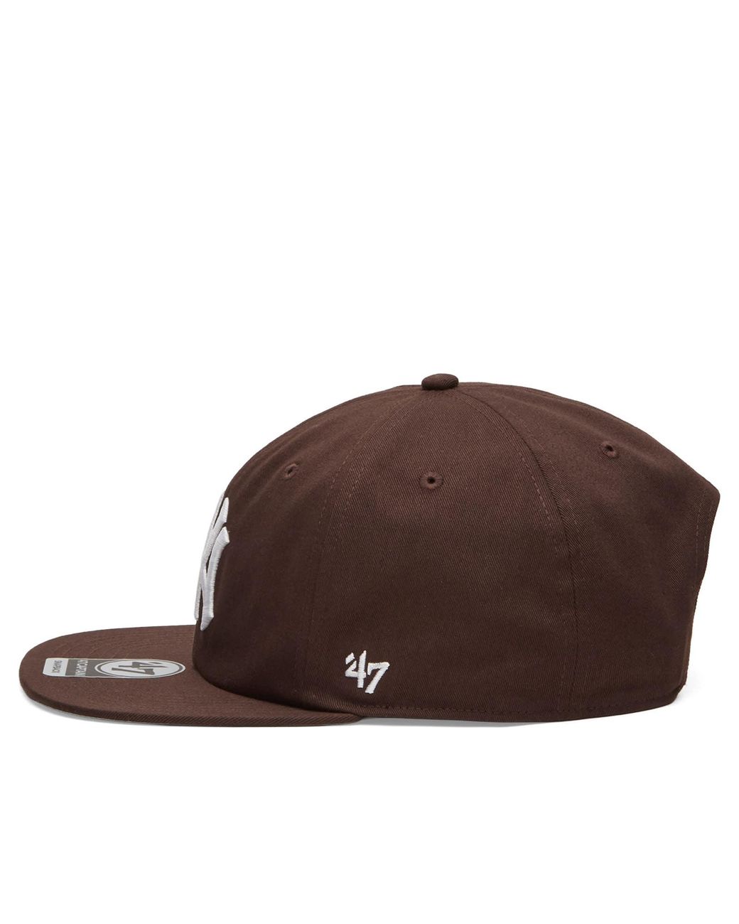 '47 Brown 47 New York Yankees Linscott Captain Cap