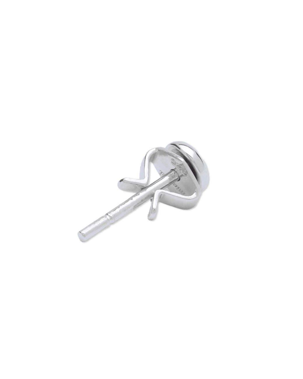 Miansai White Stud Earring for men
