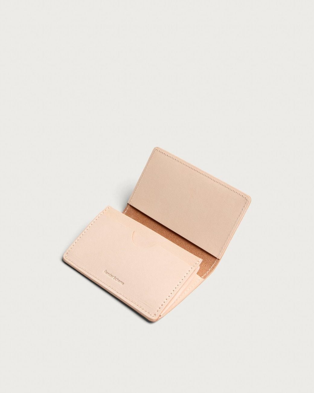 Hender Scheme Folded Card Case in Natural | Lyst