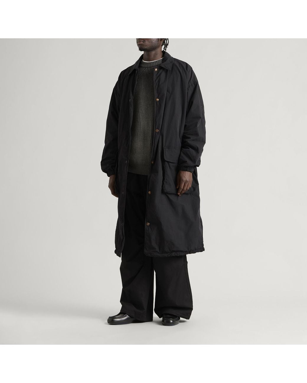 Comme des Garçons Black Light Weight Lined Coat for men