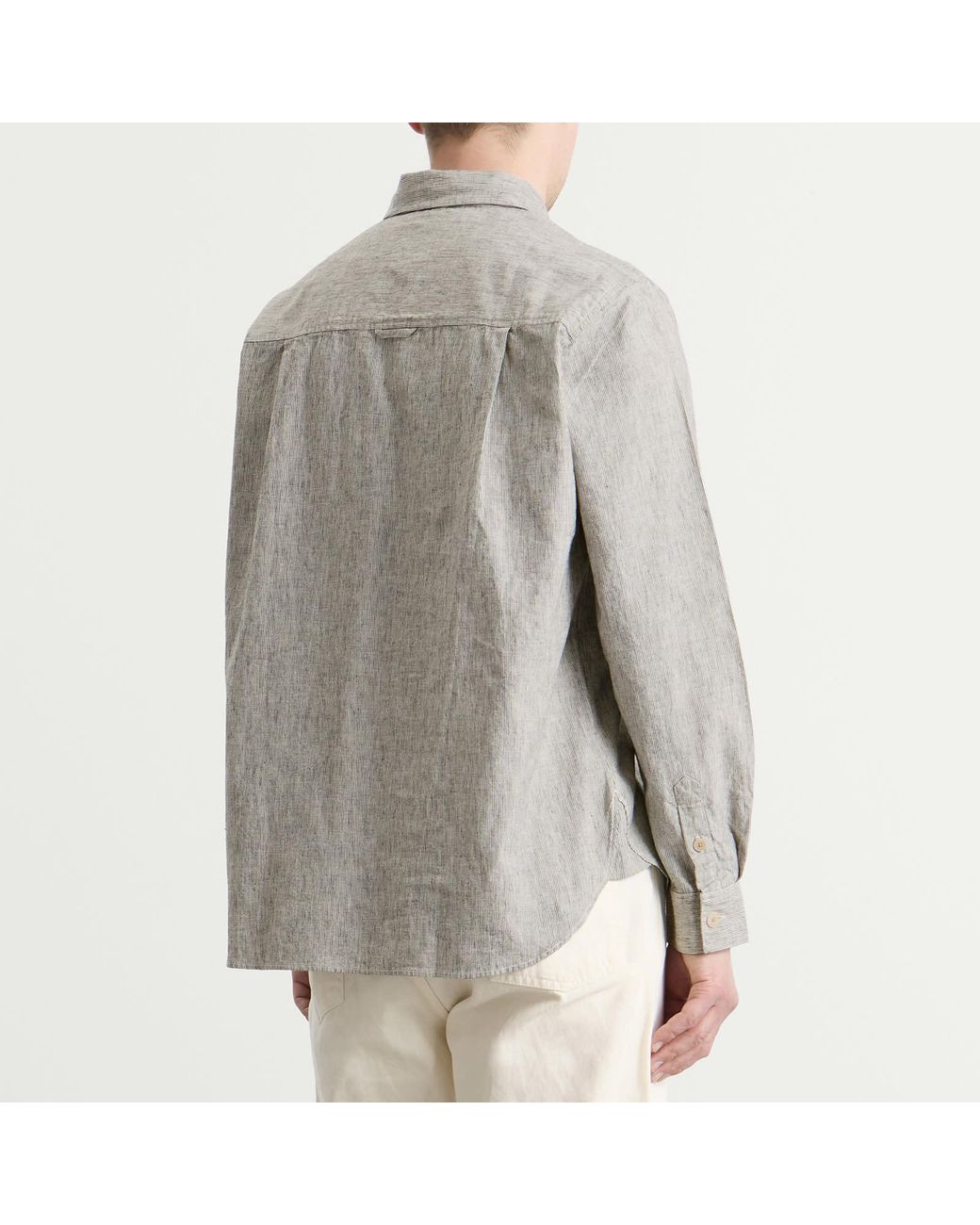 Folk Gray Easy Fit Shirt for men