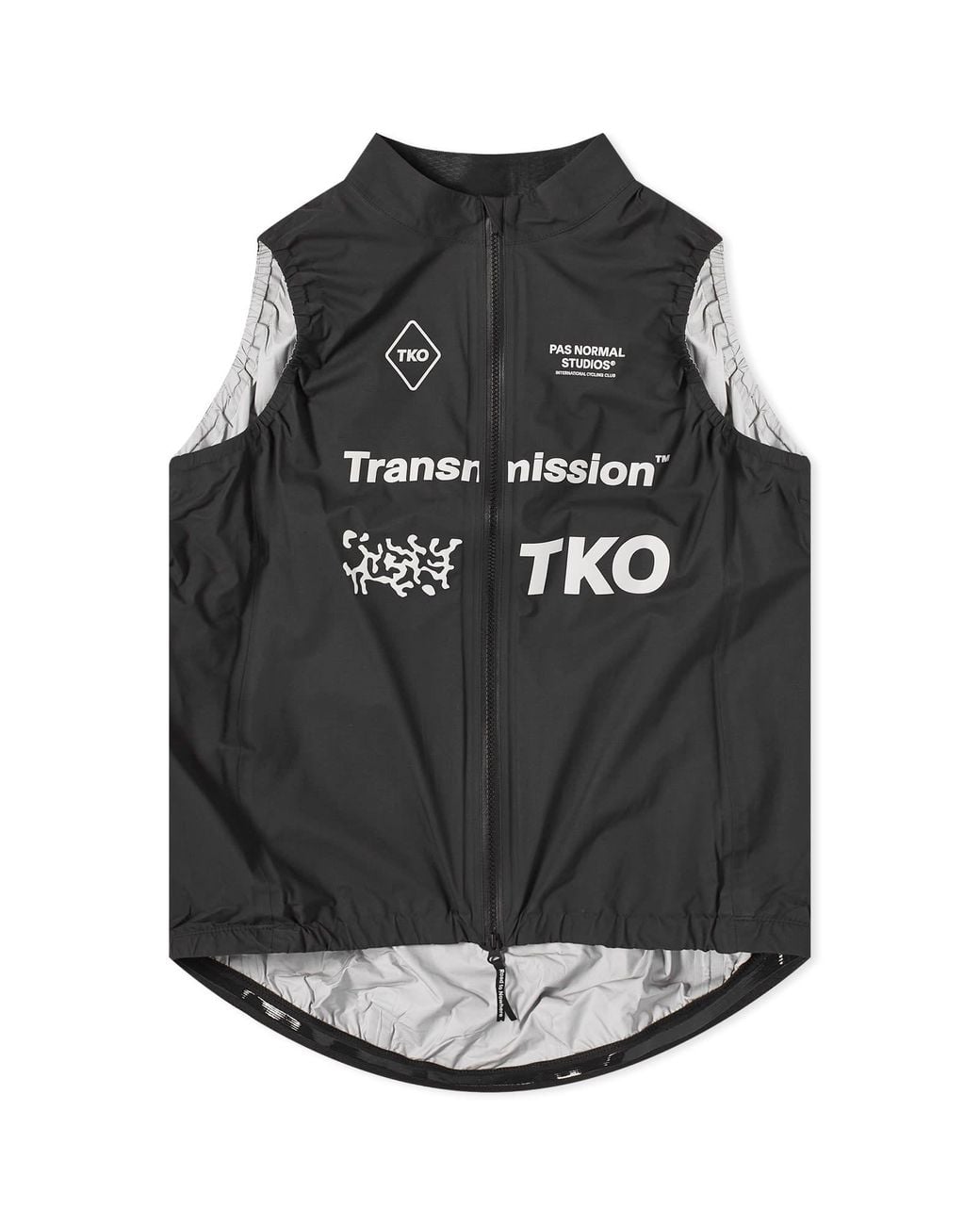 Pas Normal Studios T.k.o Mechanism Rain Gilet in Black for Men | Lyst