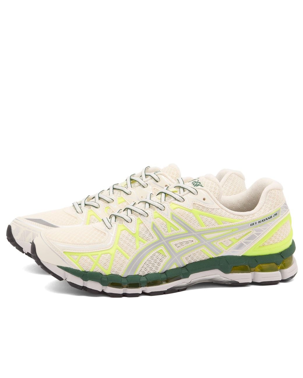 Asics White Gel-Kayano 20 Sneakers