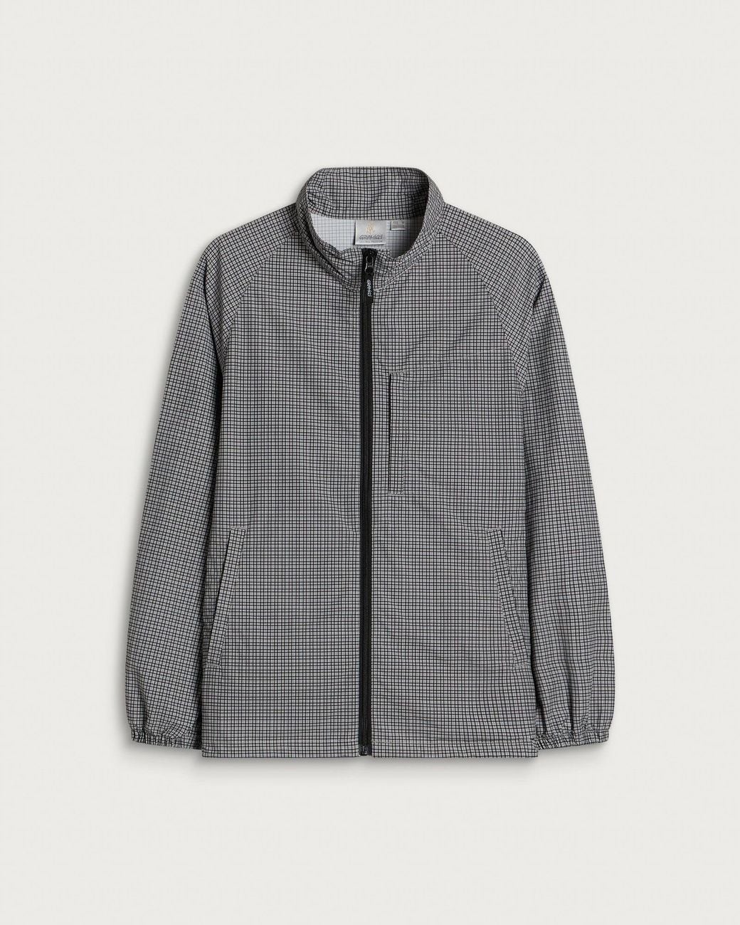 Mini Life Vest Gramicci Mini Check Nylon Jacket in Gray | Lyst