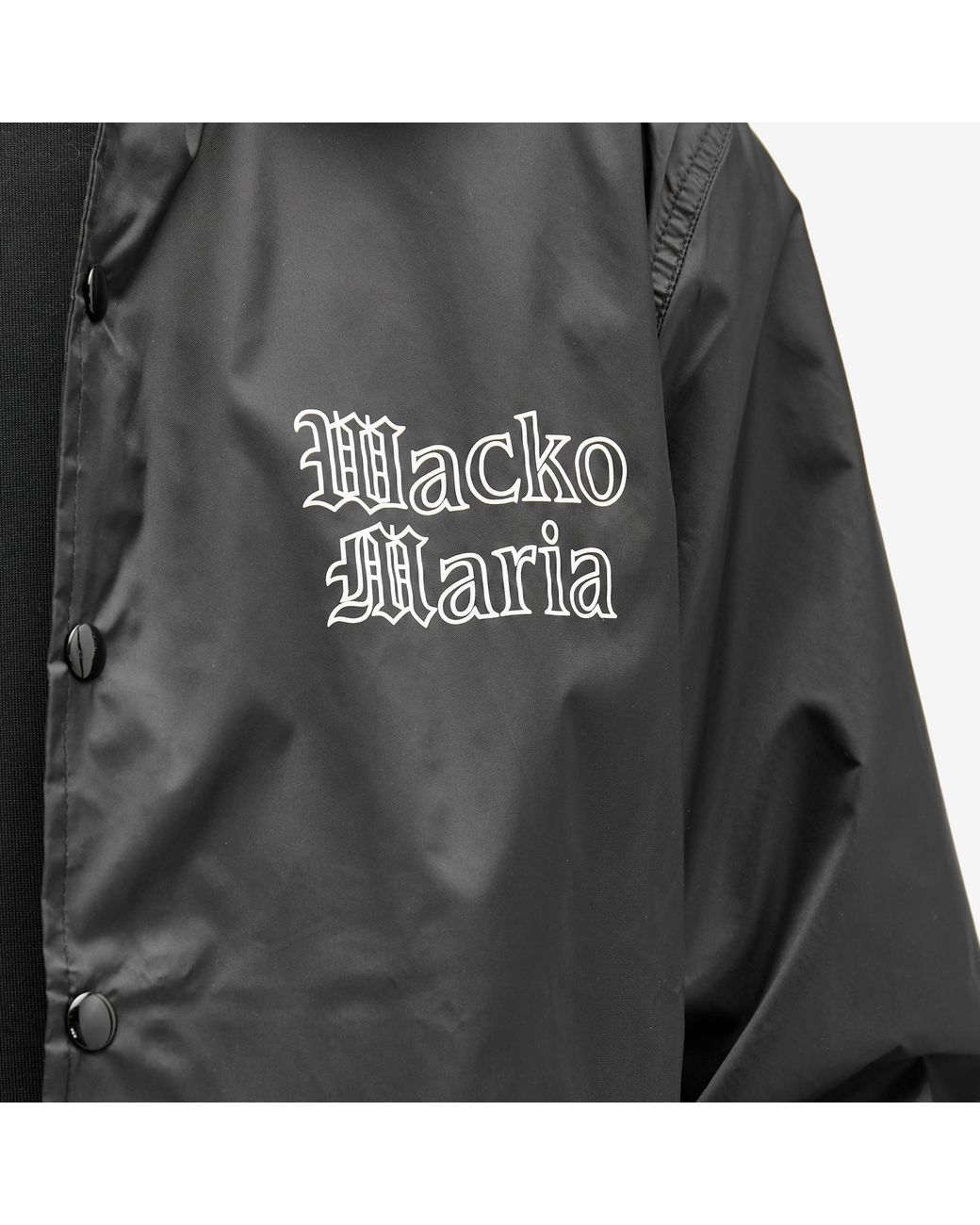 ジャケット・アウター WACKO MARIA 24SS COACH JACKET BLACK COACH JACKET #BLACK [24SSE-WMO-BL06] – cocorozashi