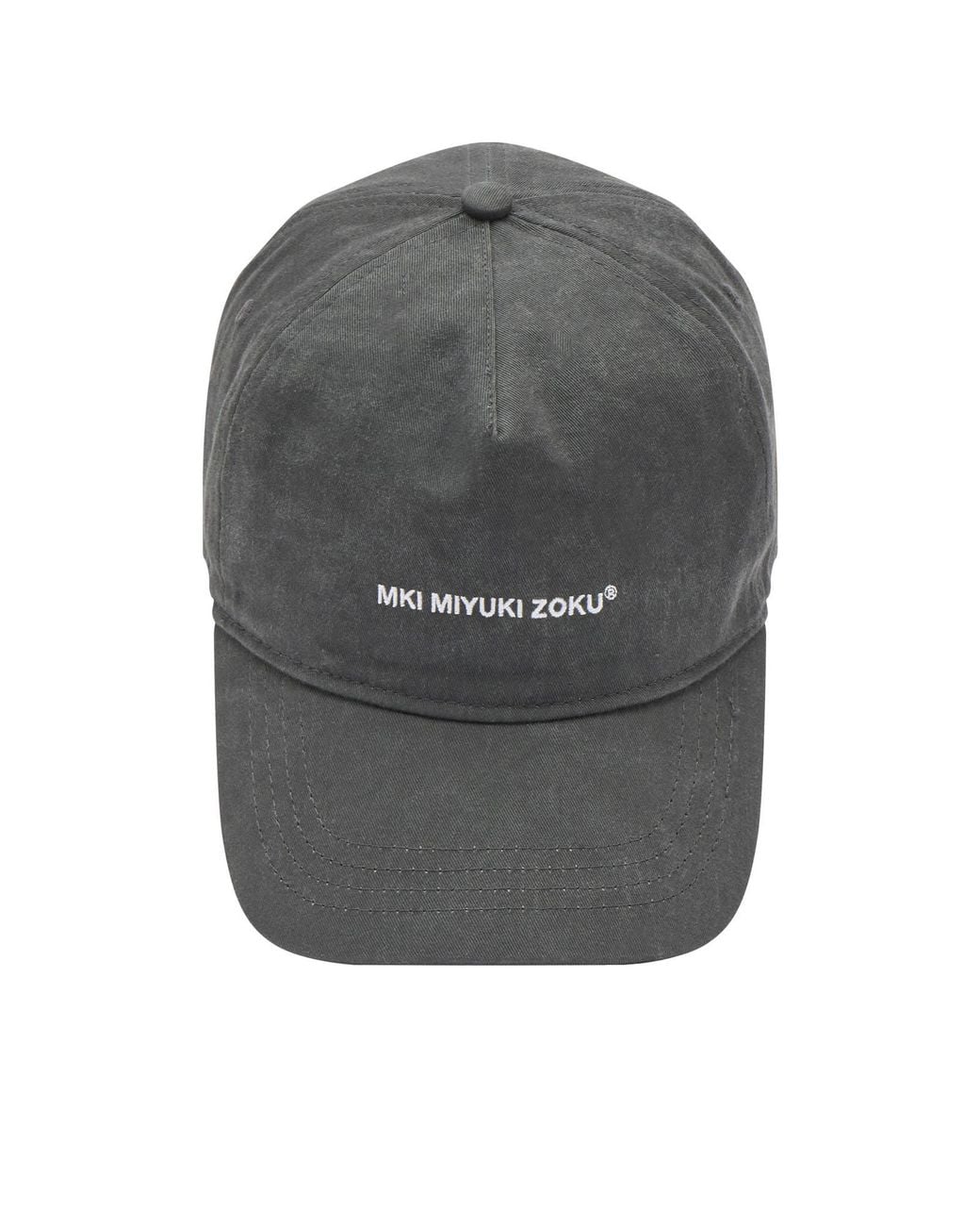 MKI Miyuki-Zoku Gray V2 Twill Ball Cap for men