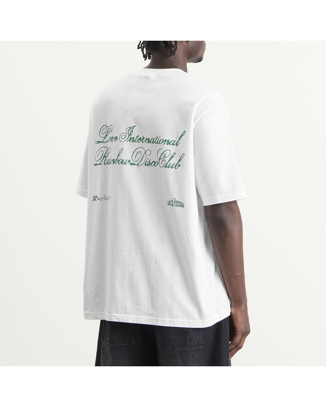 ACMH by Magic Castles White X Love International Disco T-Shirt for men