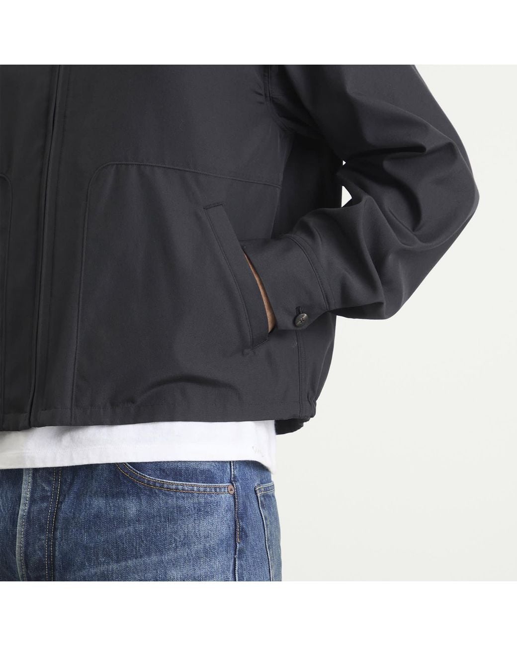 Visvim Black Somer Zip Through Blouson for men