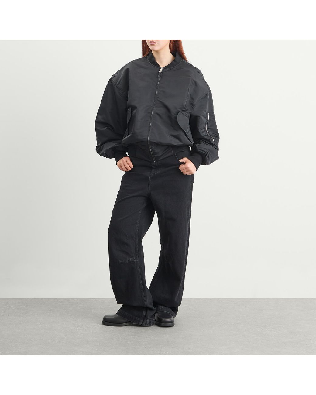 Entire studios Black Broad Bomber