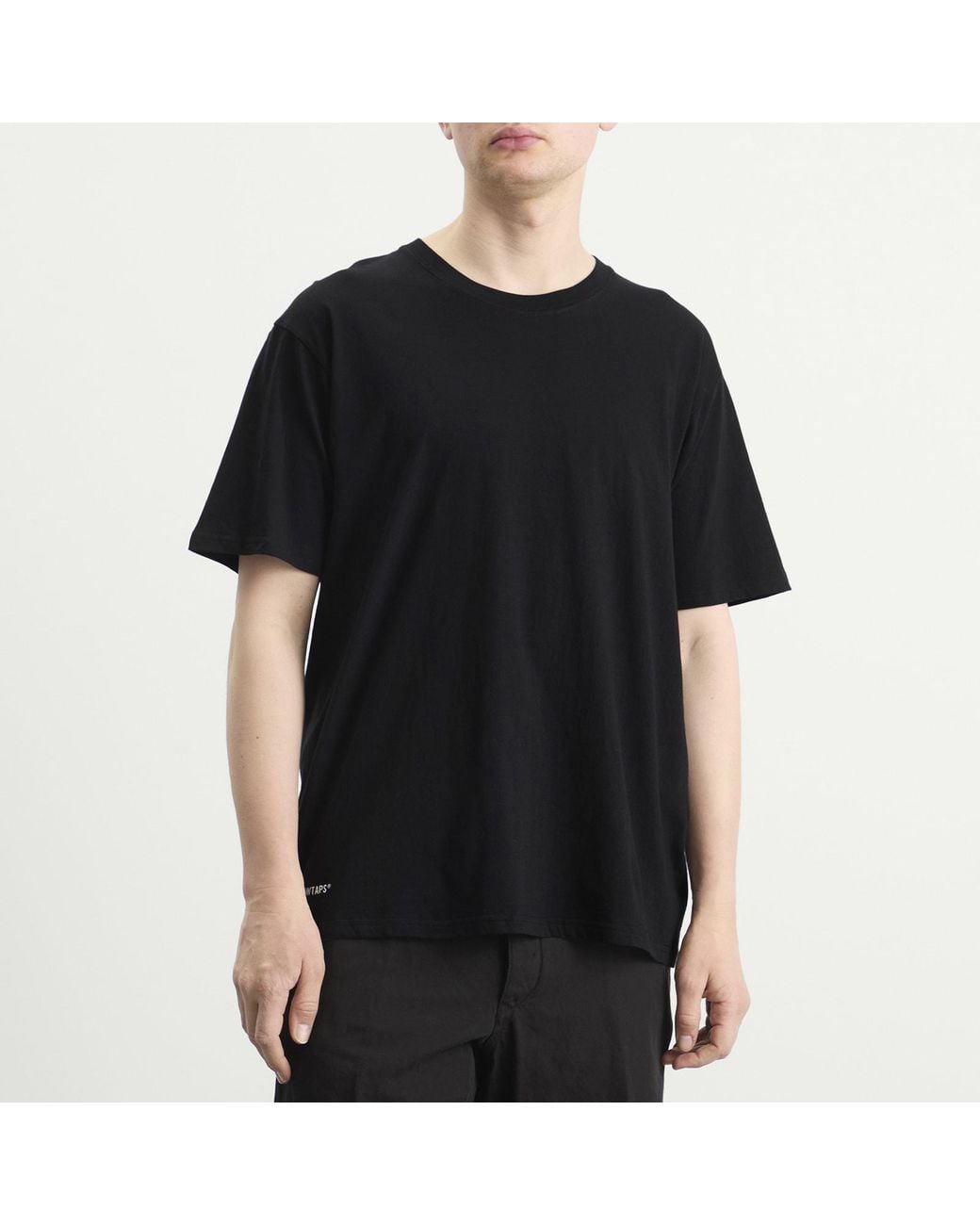 (w)taps Black Skivvies 3-Pack Tee for men