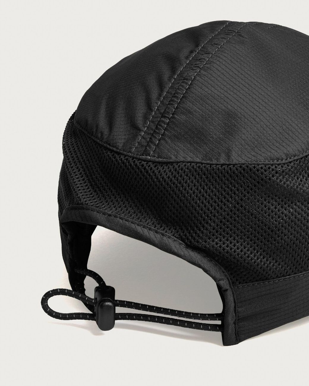 Purple Mountain Observatory Black Tech Air Cap for men