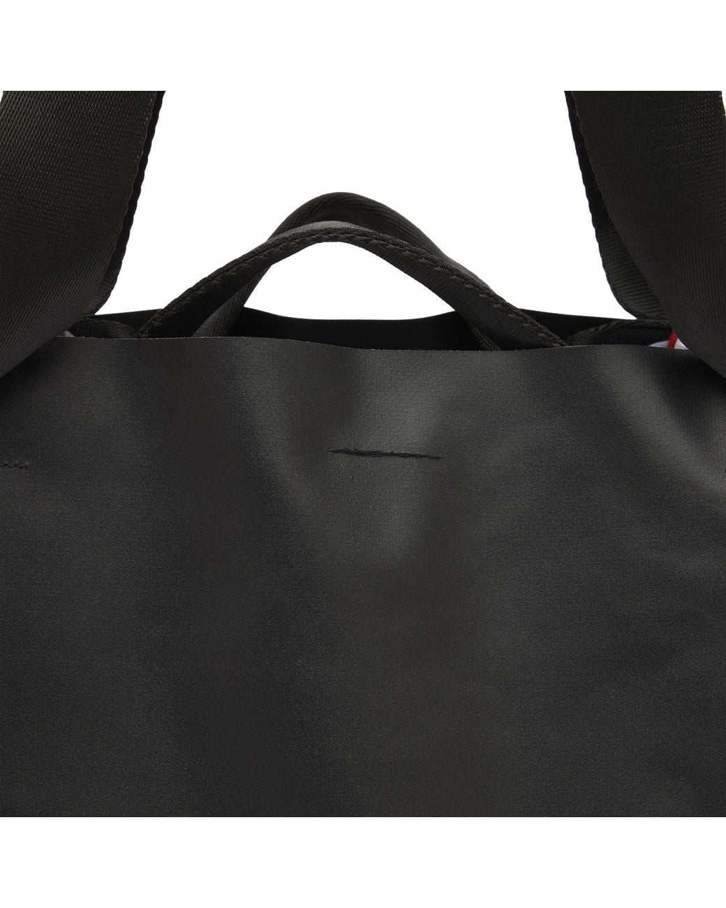 OTTOLINGER Black Pu Beach Bag