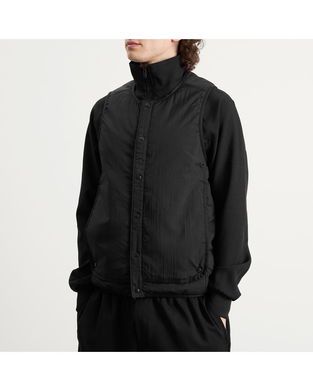 Y-3 Black Gilet for men