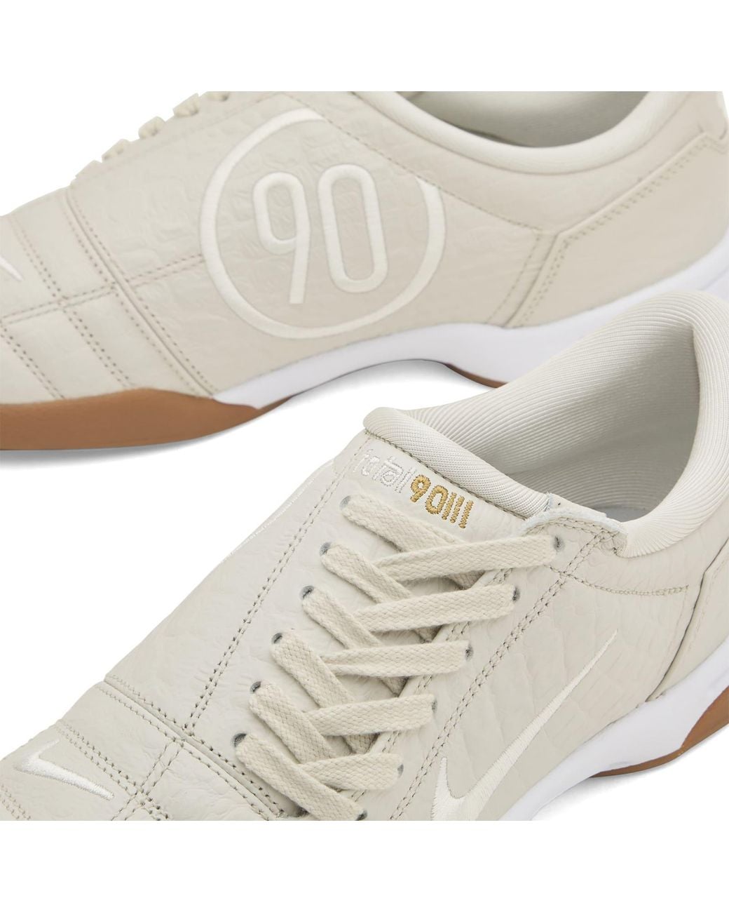 Nike White T90 Se Croc Sneaker