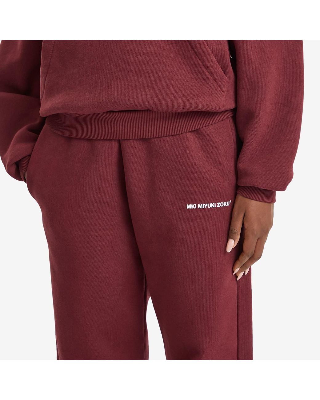 MKI Miyuki-Zoku Red Uniform Joggers