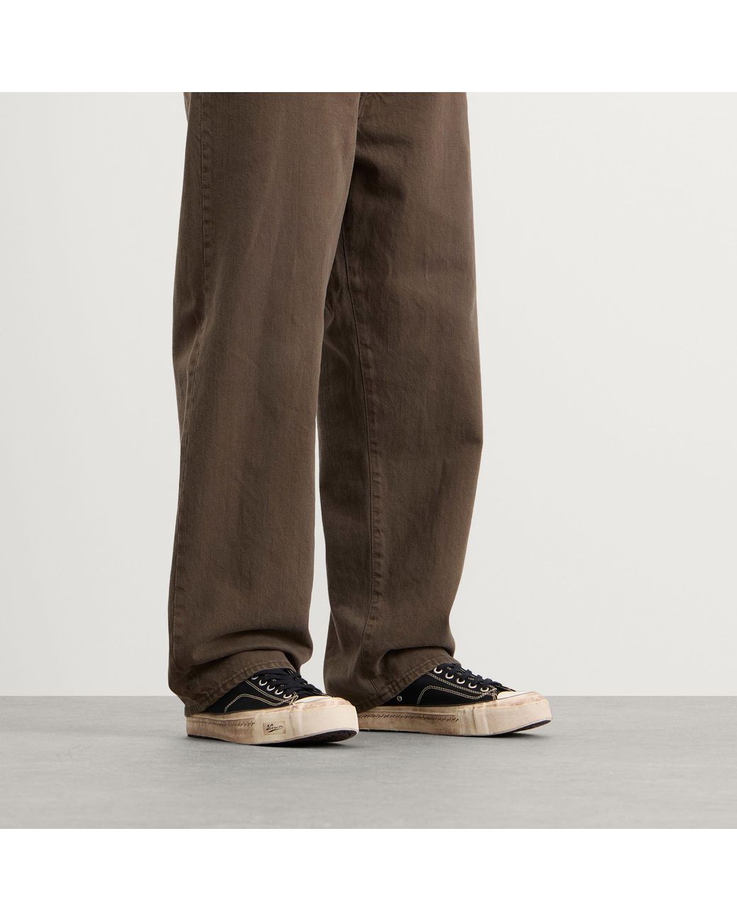 Visvim Black Skagway Lo G.Patten Sneakers for men