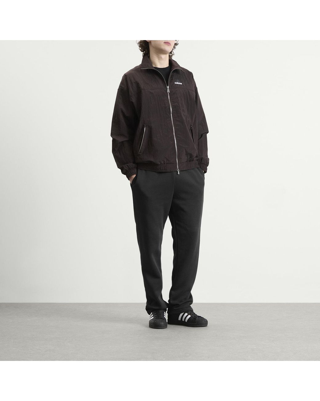 adidas Eqt Iridescent Track Top in Black for Men | Lyst