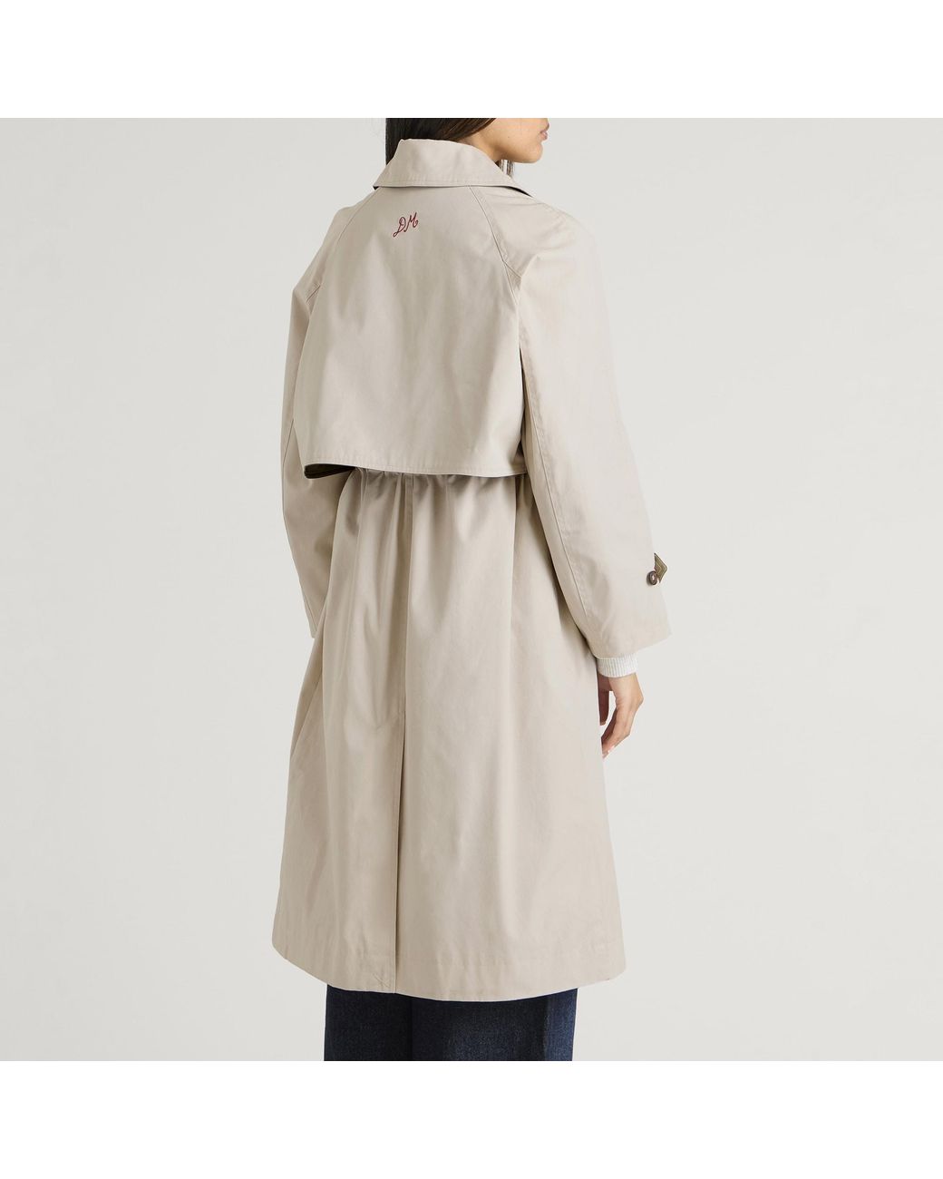 Damson Madder Natural Camille Trench Coat