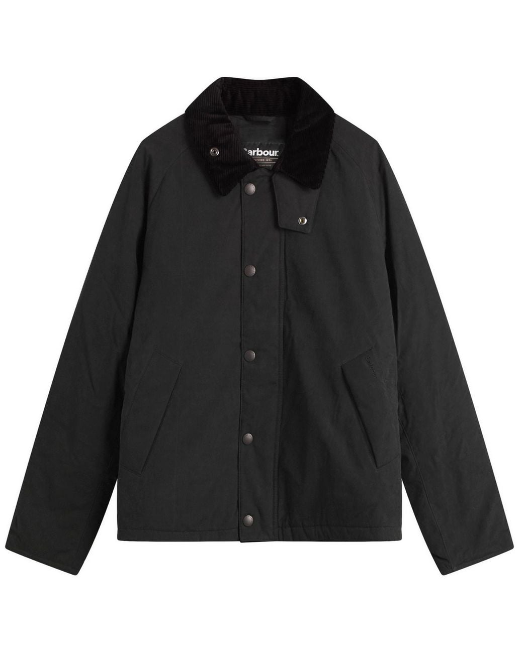 Barbour Padded Transport Jacket in Black for Men | Lyst UK
