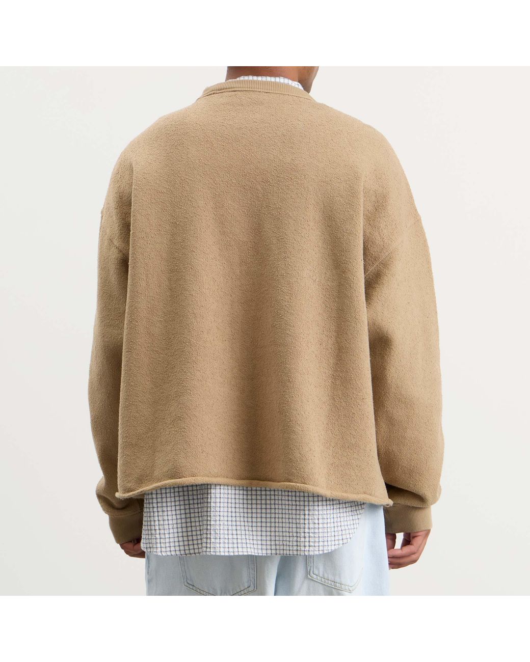 YMC Natural Textured Studio Sweatshirt for men