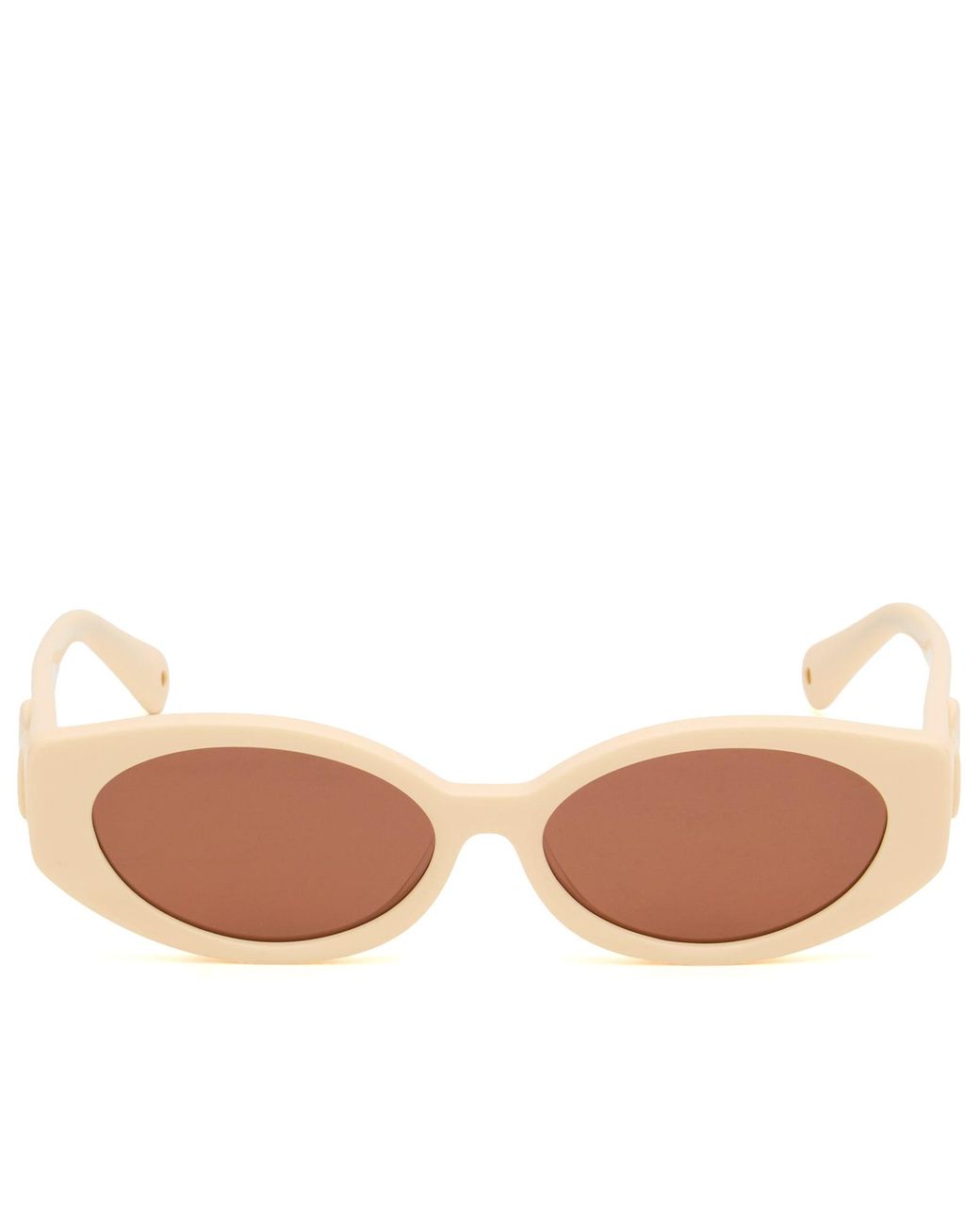 Damson Madder Pink Catty Oval Sunglasses