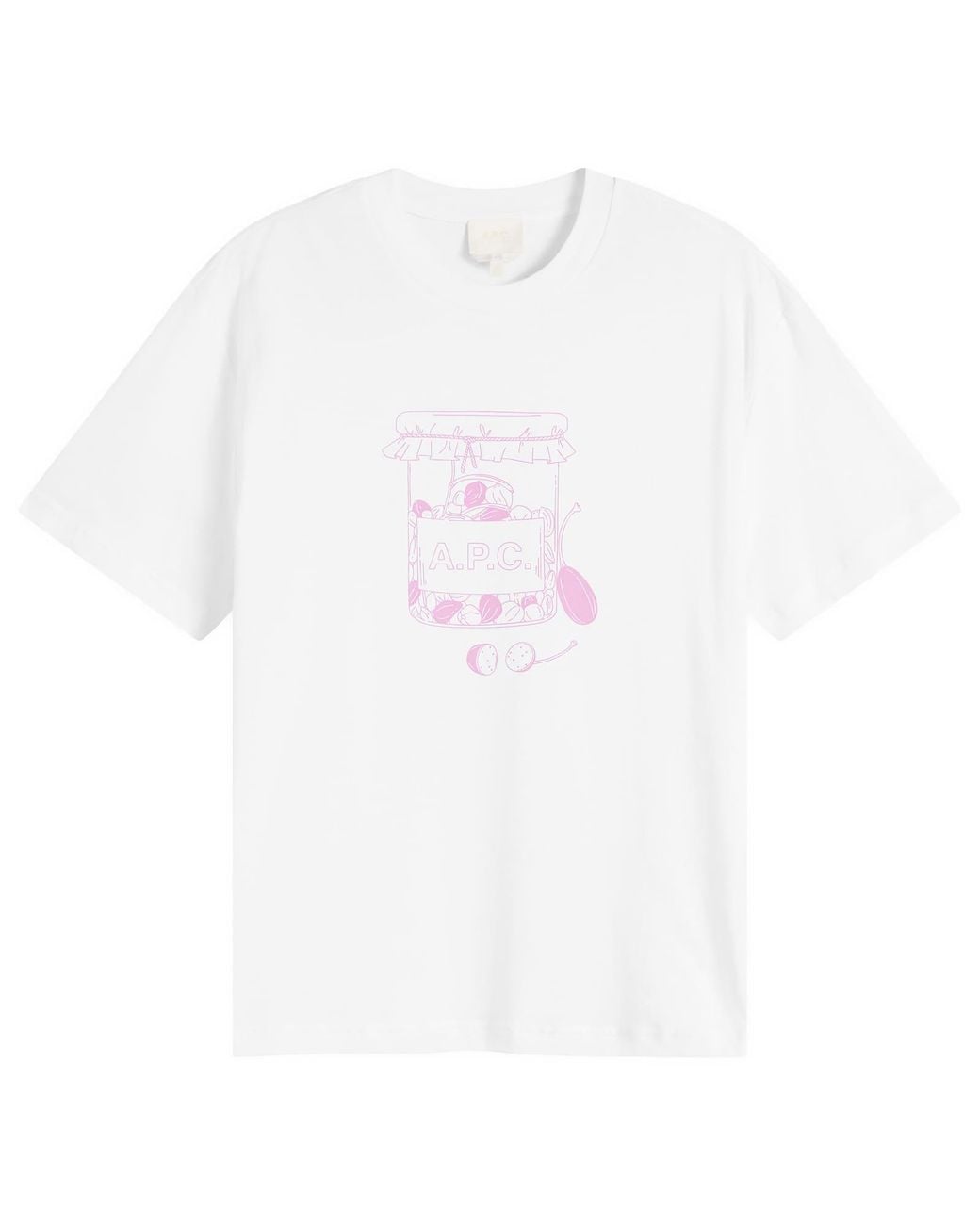 A.P.C. Capers T-Shirt in White for Men | Lyst
