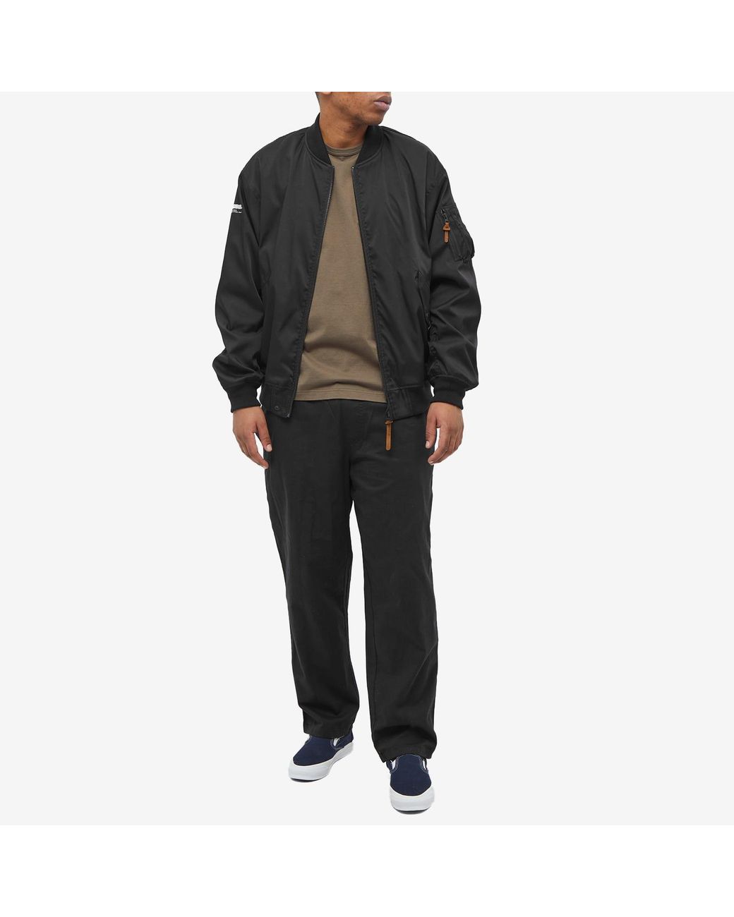 Neighborhood L-2 Flight Jacket in Black for Men | Lyst Canada