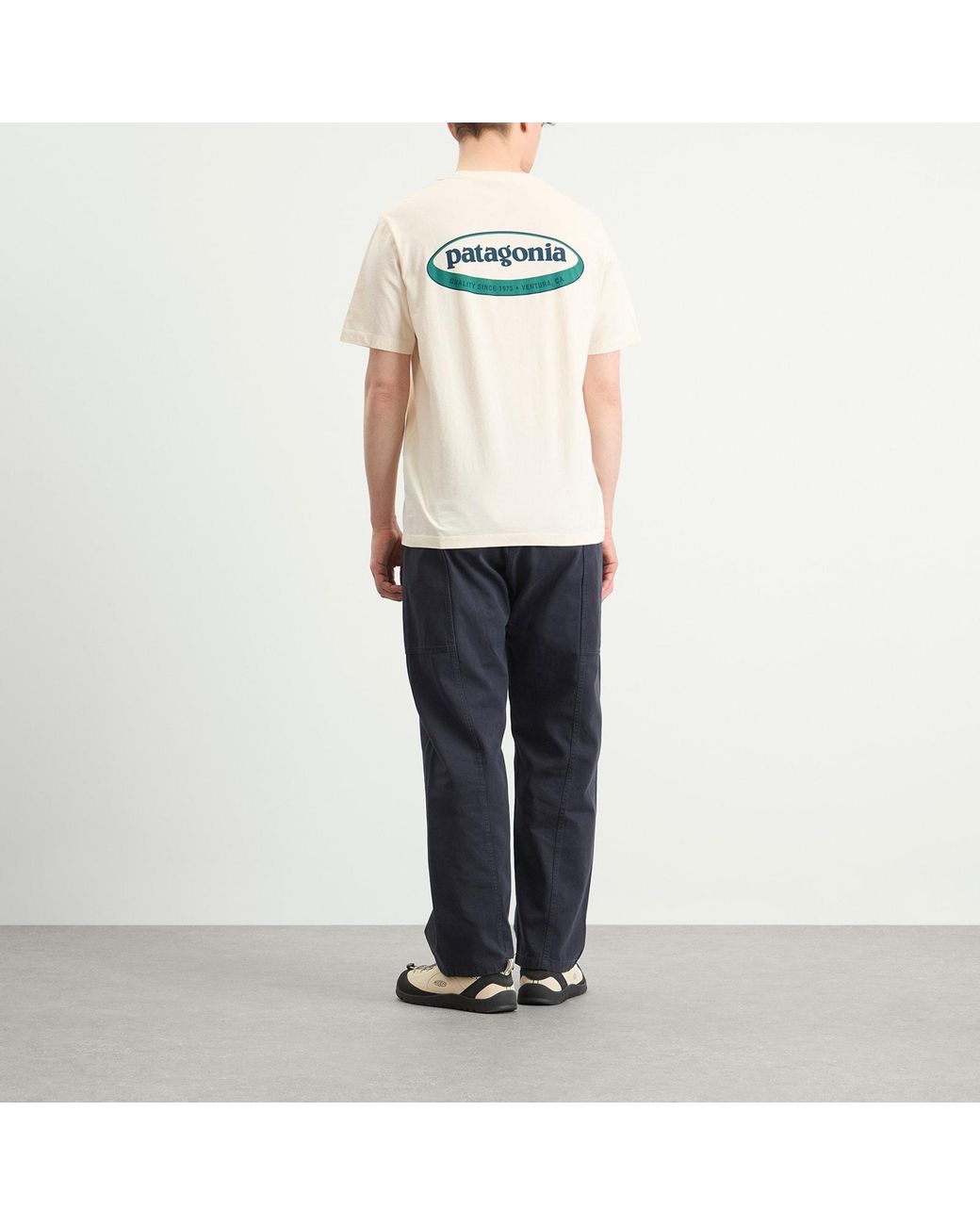 Patagonia Natural 95 Oval Logo T-Shirt for men