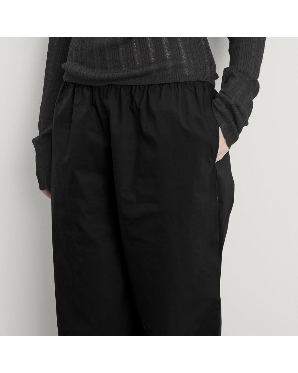 Deiji Studios Black Ease Trousers