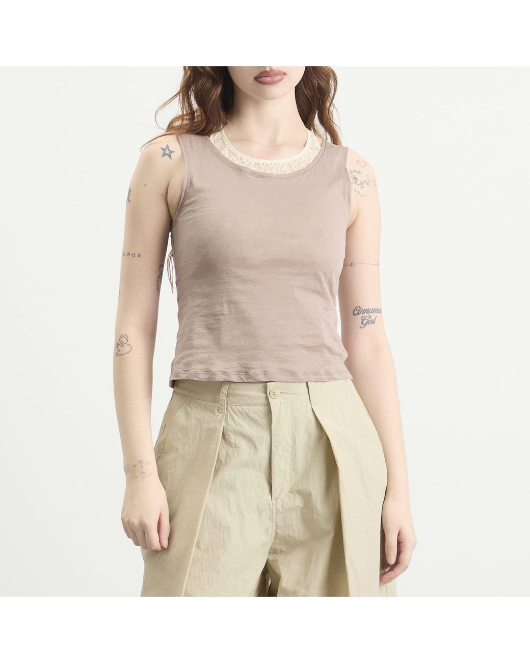 Our Legacy Brown Swim Tank Top