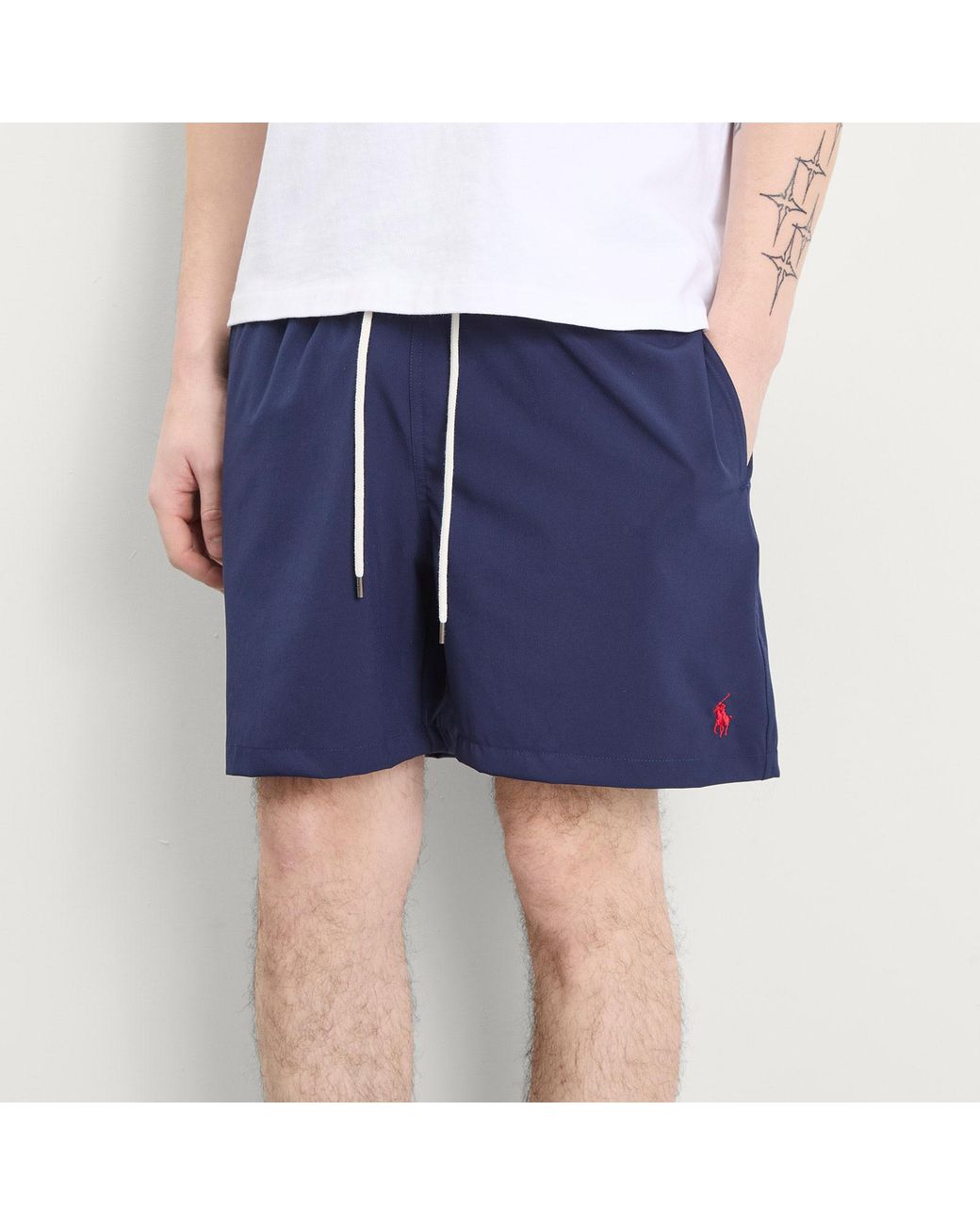 Polo Ralph Lauren Blue Traveller Swim Shorts for men