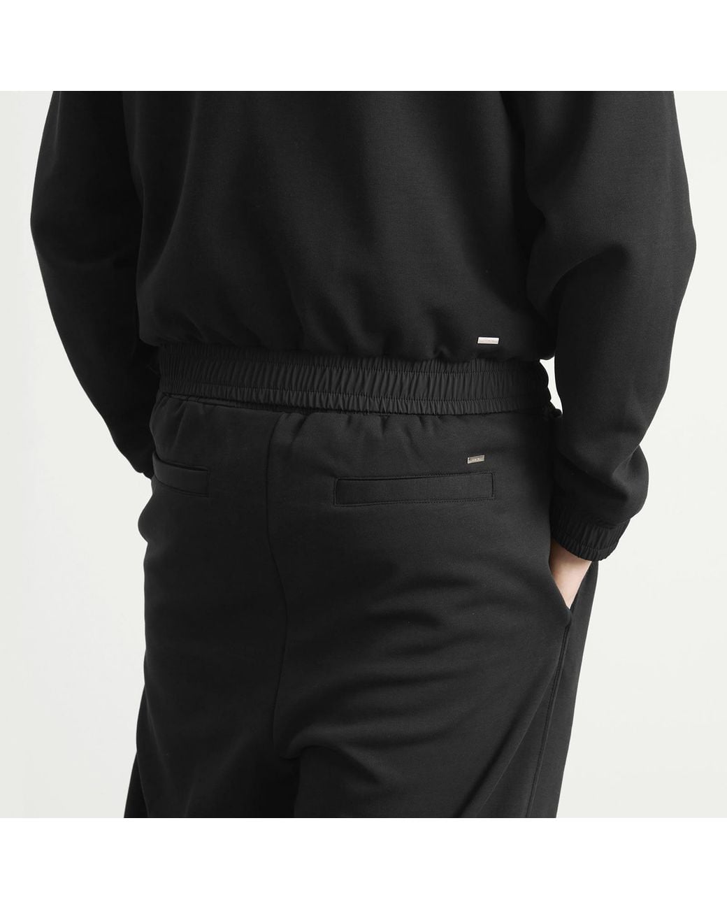 Amiri Black Lounge Track Pant for men