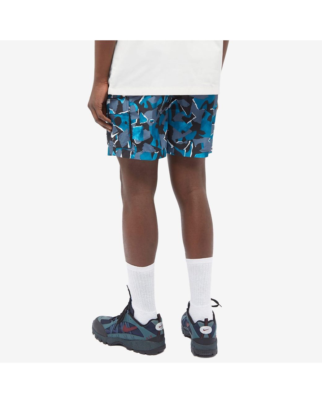 Nike camo clearance shorts blue