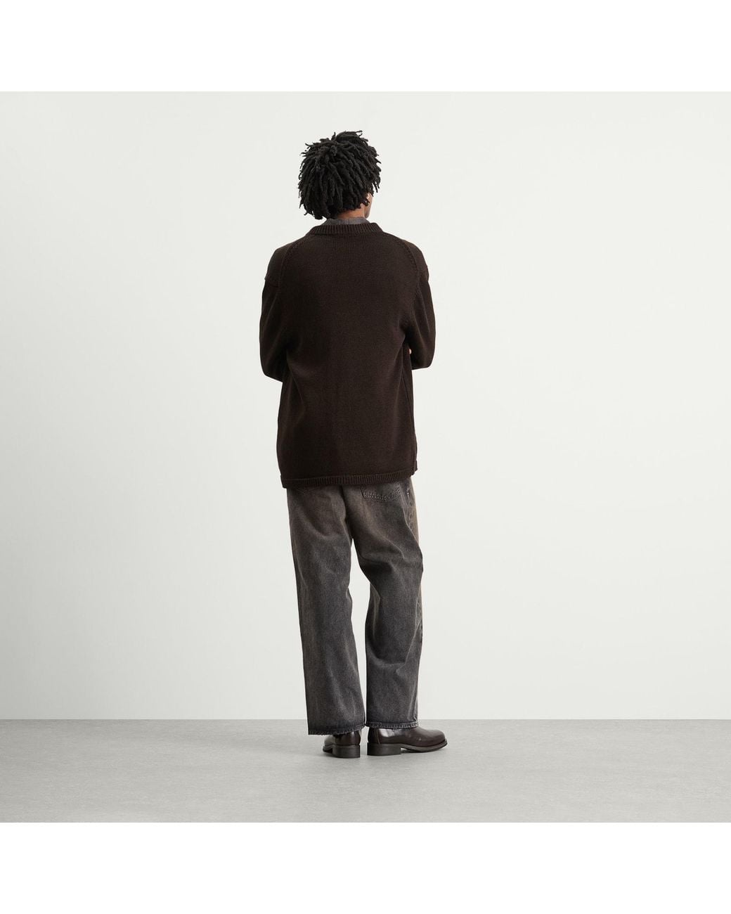 Our Legacy Black Parlor Cardigan for men