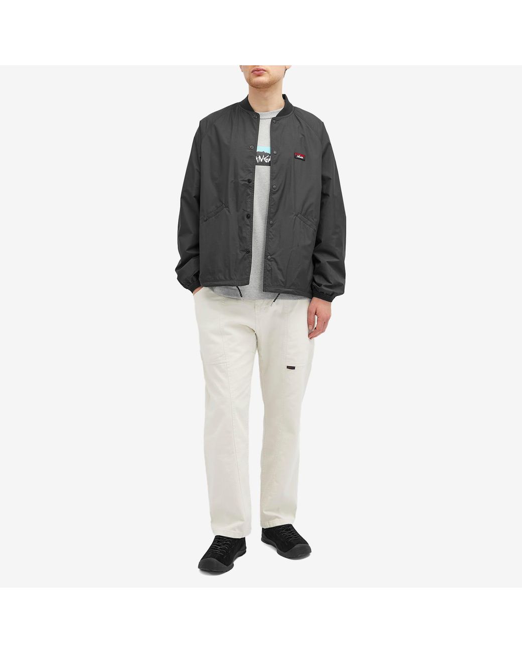 NANGA RIB COLLAR COACH JACKET セットアップ NANGA RIB COLLAR COACH